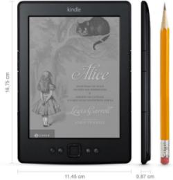 Amazon Kindle: mais fino do que um lápis.