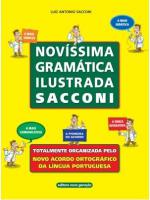 Capa da Novíssima Gramática Ilustrada Sacconi